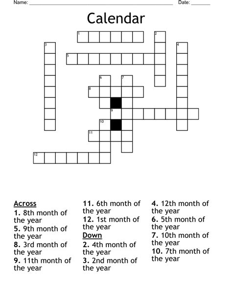 calendar abbreviation crossword clue|calendar abbreviation Crossword Clue .